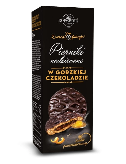 Turta Dulce cu Crema de Macese Cu Ciocolata Si Caise Kopernik 145g 0